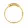 Precia Gemstone Studded Broad Rings Gold Ring RGKNGM006