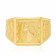 Malabar 22 KT Gold Studded Ring For Men RGMSNO0200