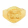 Malabar 22 KT Gold Studded Ring For Men RGMSNO0201