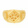 Malabar 22 KT Gold Studded Ring For Men RGMSNO0204