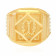 Malabar 22 KT Gold Studded Ring For Men RGMSNO0206