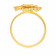 Starlet 22 KT Gold Studded Ring For Kids RGNOBAN031