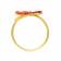 Malabar 22 KT Gold Studded Casual Ring RGNOSA011
