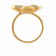 Malabar 22 KT Gold Studded Cocktail Ring RGRTDZ009