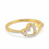 Malabar 22 KT Gold Studded Casual Ring RGSGHTYA004