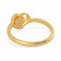 Malabar 22 KT Gold Studded Casual Ring RGSGHTYA008