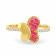 Malabar 22 KT Gold Studded Casual Ring RGSGHTYA015