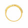 Malabar 22 KT Gold Studded Broad Ring RGSKLR10643