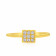Malabar 22 KT Gold Studded Casual Ring RGSKLR10771