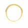 Malabar 22 KT Gold Studded Broad Ring RGSKLR11067
