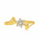 Malabar 22 KT Gold Studded Casual Ring RGSKLR8600