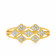 Malabar 22 KT Gold Studded Casual Ring RGSKLR9483