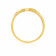 Malabar 22 KT Gold Studded Casual Ring RGSKLR9483