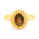 Precia Gemstone Studded Casual Gold Ring RGSNGGM118