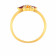 Precia Gemstone Studded Casual Gold Ring RGSNGGM121