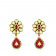 Bollywood Bride Gold Earring SANQBIS01434