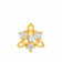 Malabar Gold Screw Nosepin SKYDZNP0140