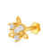 Malabar Gold Screw Nosepin SKYDZNP0140