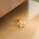 Malabar Gold Screw Nosepin SKYDZNP0140