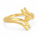 Malabar 22 KT Gold Studded Casual Ring SKYFRDZ032