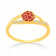 Malabar 22 KT Gold Studded Casual Ring SKYFRDZ044