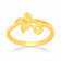 Malabar 22 KT Gold Studded Casual Ring SKYFRDZ062