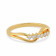 Malabar 22 KT Gold Studded Casual Ring SKYFRDZ084