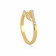 Malabar 22 KT Gold Studded Casual Ring SKYFRDZ086