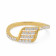 Malabar 22 KT Gold Studded Casual Ring SKYFRDZ091