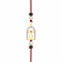 Malabar Gold Shivling Trishul Two-in-One Rakhi and Pendant