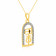 Malabar Gold Shivling Trishul Two-in-One Rakhi and Pendant