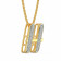 Malabar Gold Alphabet H Two-in-One Rakhi and Pendant
