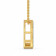 Malabar Gold Alphabet L Two-in-One Rakhi and Pendant