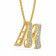 Malabar 18 KT Gold Studded Casual Pendant SMGRK013