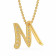 Malabar 18 KT Gold Studded Casual Pendant SMGRK013