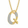 Malabar Gold Alphabet Q Two-in-One Rakhi and Pendant