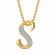Malabar Gold Alphabet S Two-in-One Rakhi and Pendant