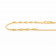 Malabar 22 KT Gold Studded Machine Made Chain SSCH071