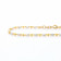 Malabar 18 KT Two Tone Gold Studded Machine Made Chain SSCH079