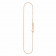 Malabar 18 KT Rose Gold Studded Semi Long Necklace SSCH091