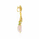 Era Uncut Diamond Studded Close to Neck Gold Necklace Set NSNEERPHRUCKY001