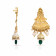 Punjabi Bride Ethnix Gold Earring STGEANKDHIA400