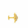 Malabar 22 KT Gold Studded Earring STGEDZRURGU523