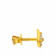 Malabar 22 KT Gold Studded Earring For Kids STGEDZRURGU526