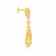 Malabar 22 KT Gold Studded Dangle Earring STGEDZRURGU620