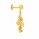 Malabar 22 KT Gold Studded Drops Earring STGENORURGT315