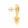 Precia Gemstone Studded Drops Gold Earring STPRHDFLHIA315