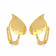Malabar 22 KT Gold Studded Clip-On Earring STSKYDZE032