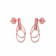 Zoul Gold Drops Earring STZLDZRURGY037