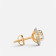 Mine Solitaire Yellow Gold Earring Mount UIER00247L1Y